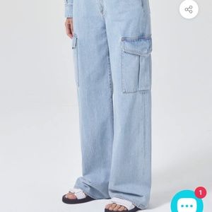 Agolde Minka Cargo Jeans sz 27